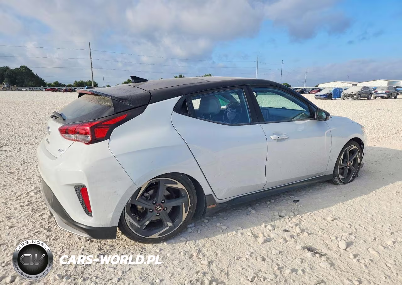 2019 Hyundai Veloster Turbo Ultimate VIN:KMHTH6AB7KU009651 - 3