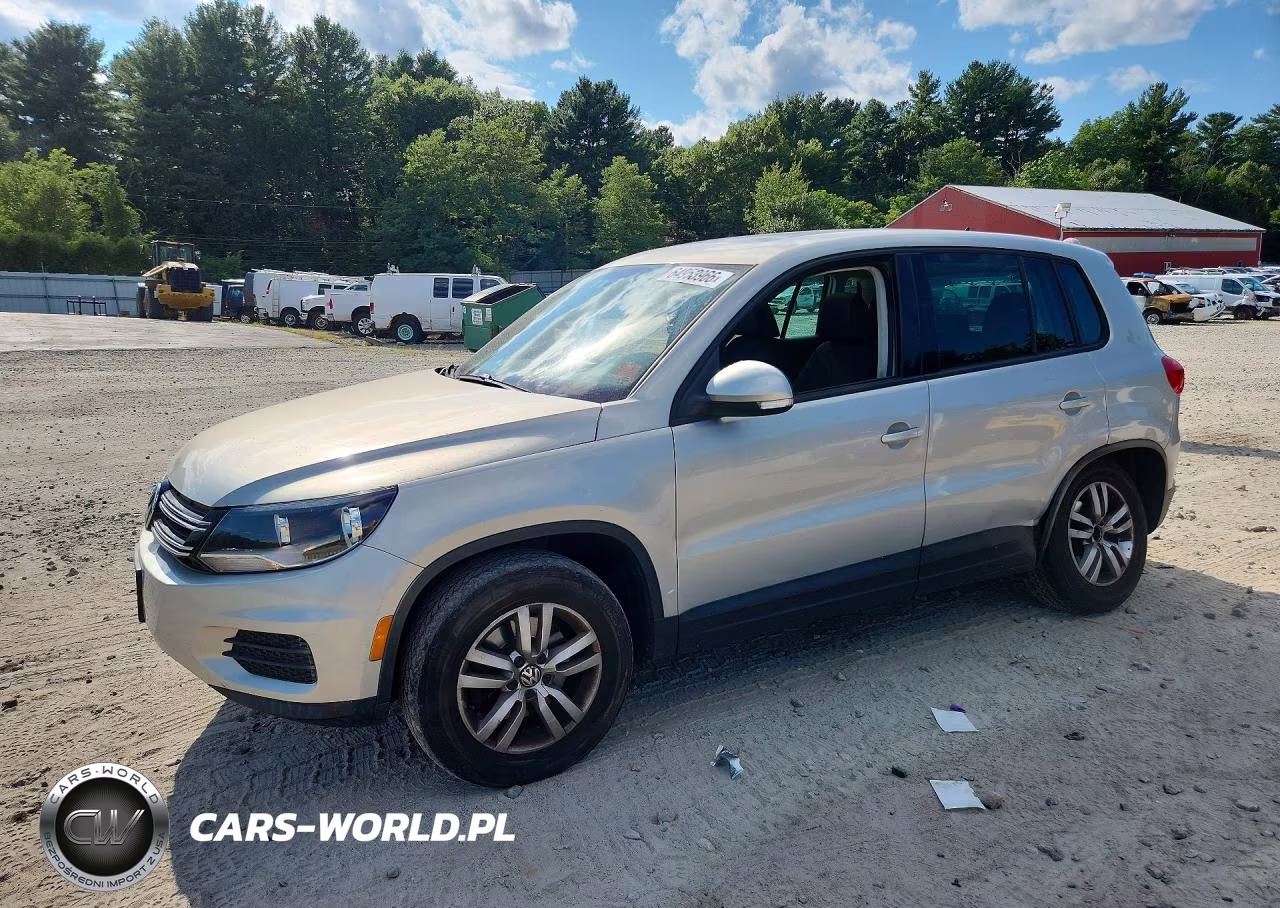 2013 Volkswagen Tiguan S VIN:WVGBV7AX8DW526454 - 1