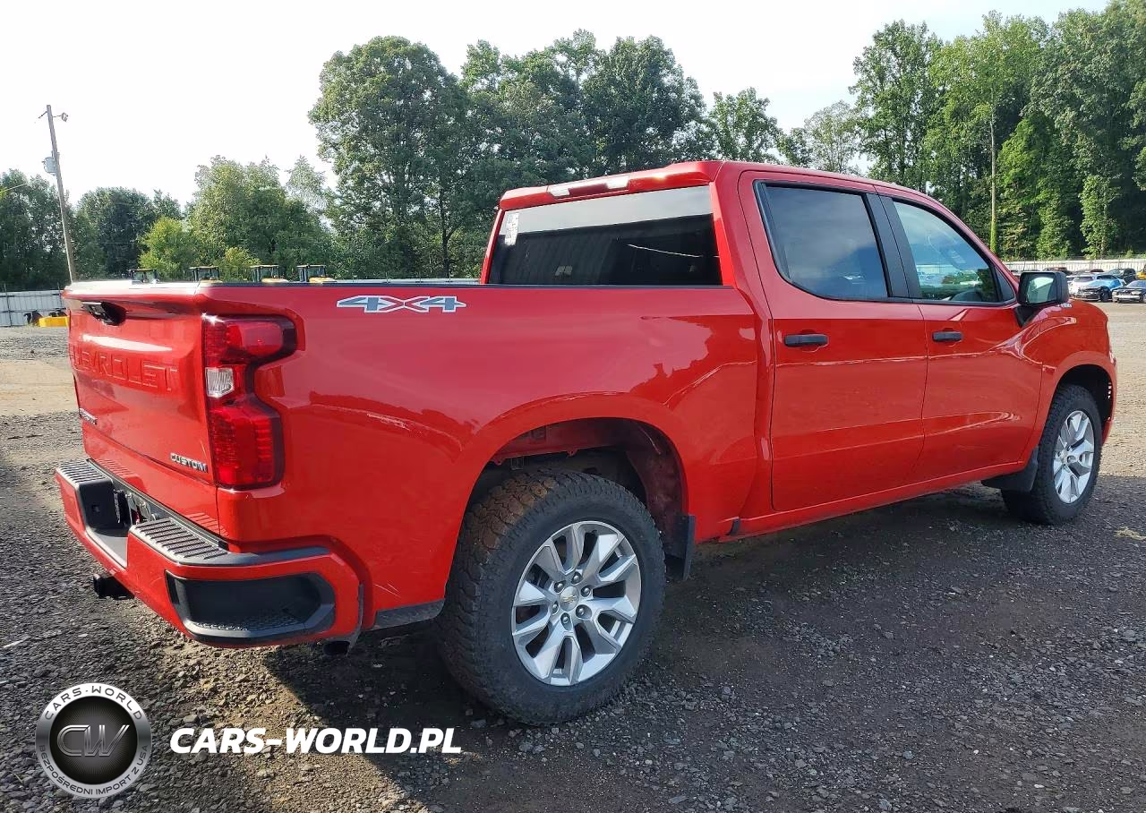 2022 Chevrolet Silverado K1500 Custom VIN:1GCPDBEK9NZ593496 - 3