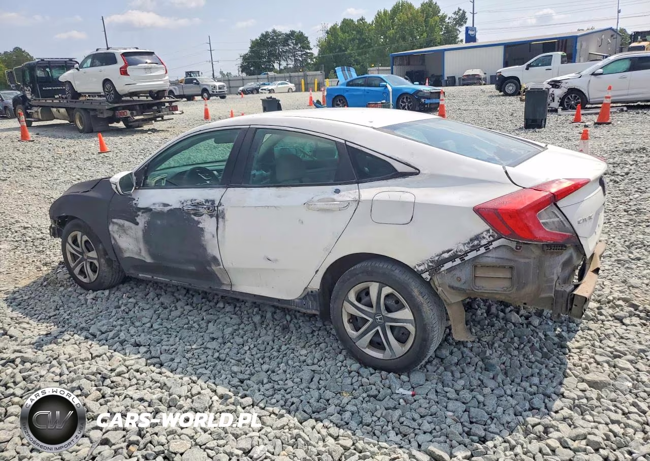 2018 Honda Civic Lx VIN:19XFC2F50JE038661 - 2