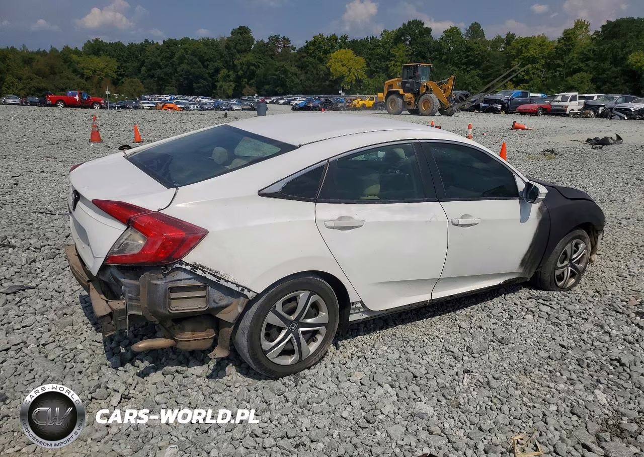 2018 Honda Civic Lx VIN:19XFC2F50JE038661 - 3