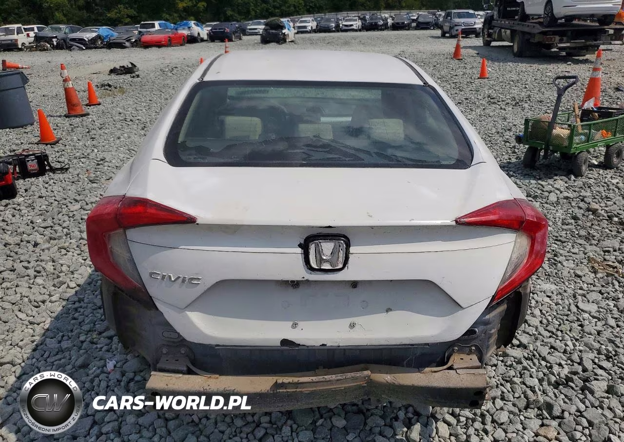 2018 Honda Civic Lx VIN:19XFC2F50JE038661 - 6