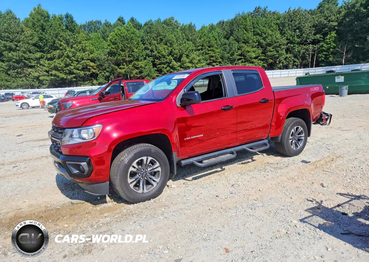 2021 Chevrolet Colorado Z71 VIN:1GCGTDENXM1276042 - 1