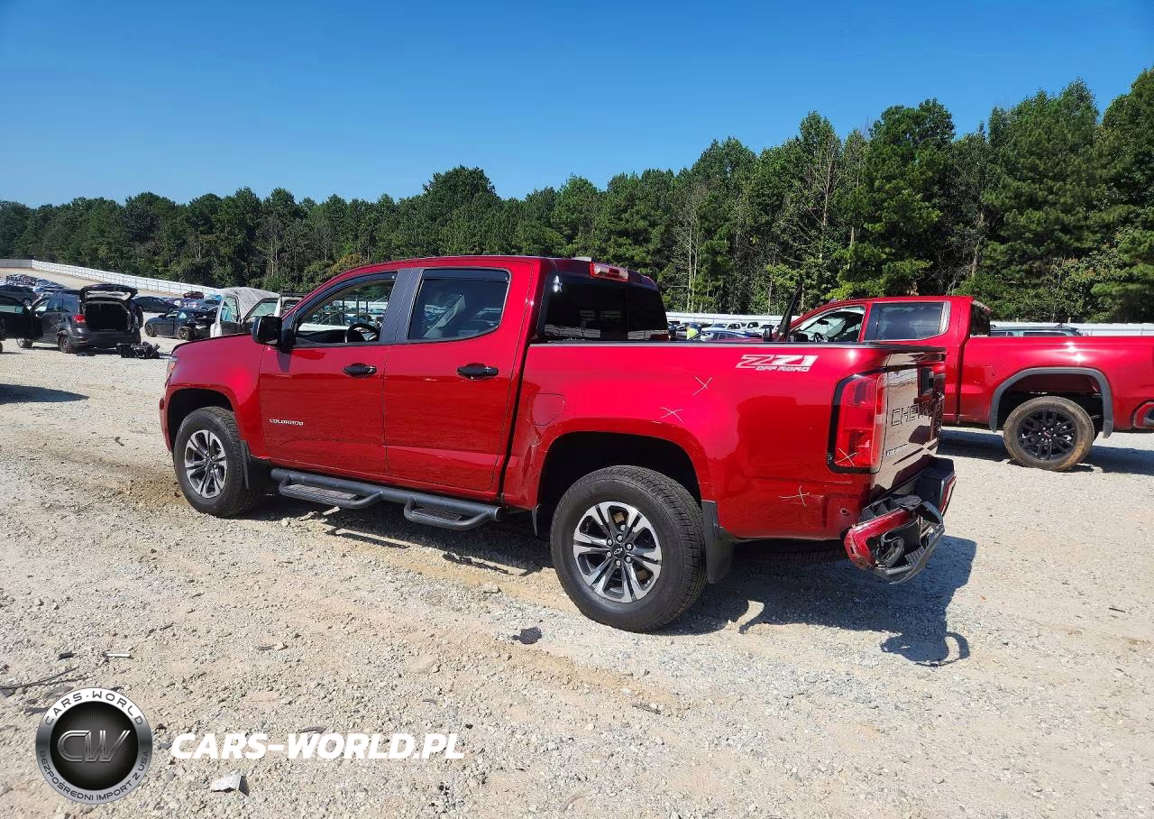 2021 Chevrolet Colorado Z71 VIN:1GCGTDENXM1276042 - 2