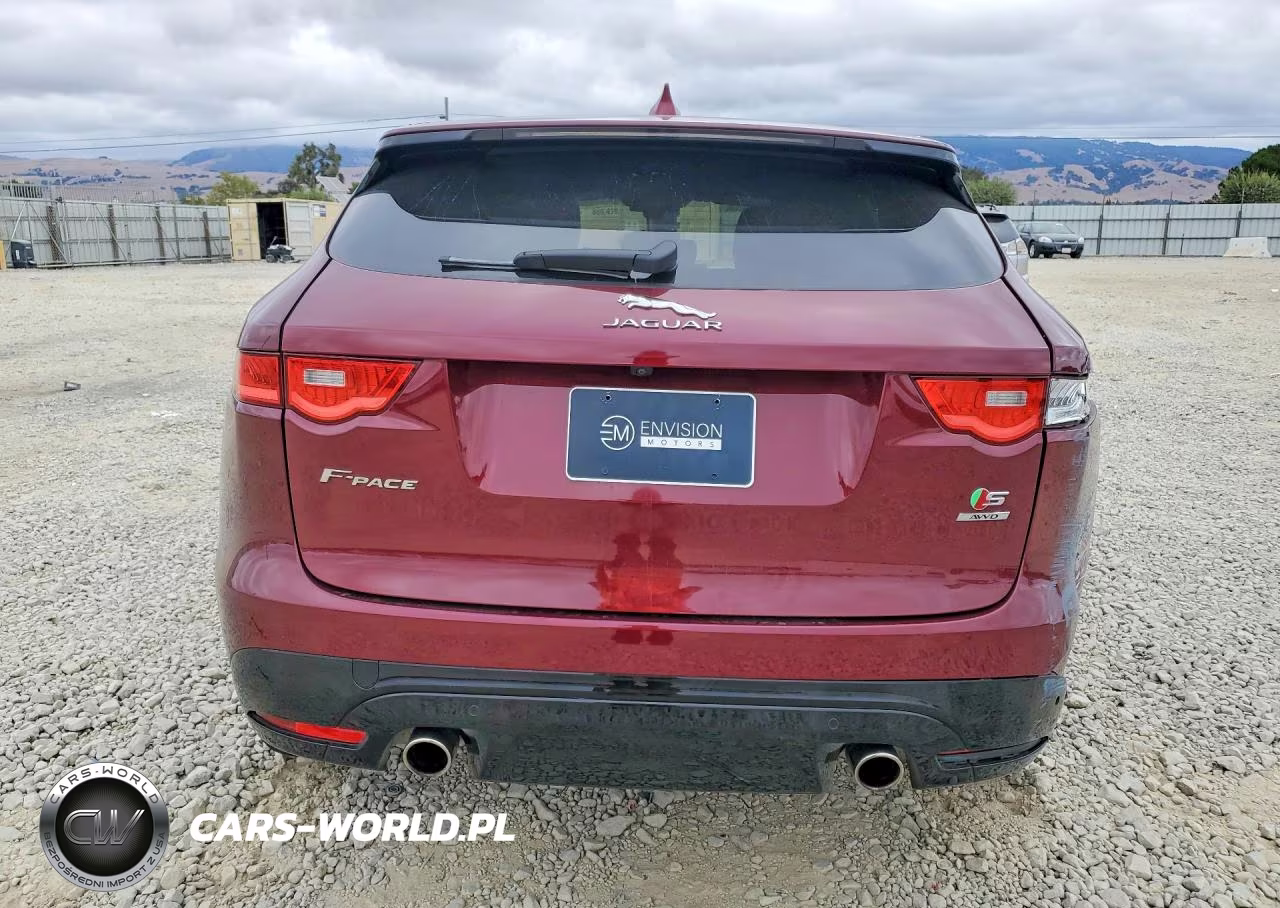 2017 Jaguar F-Pace S VIN:SADCM2BVXHA076020 - 6