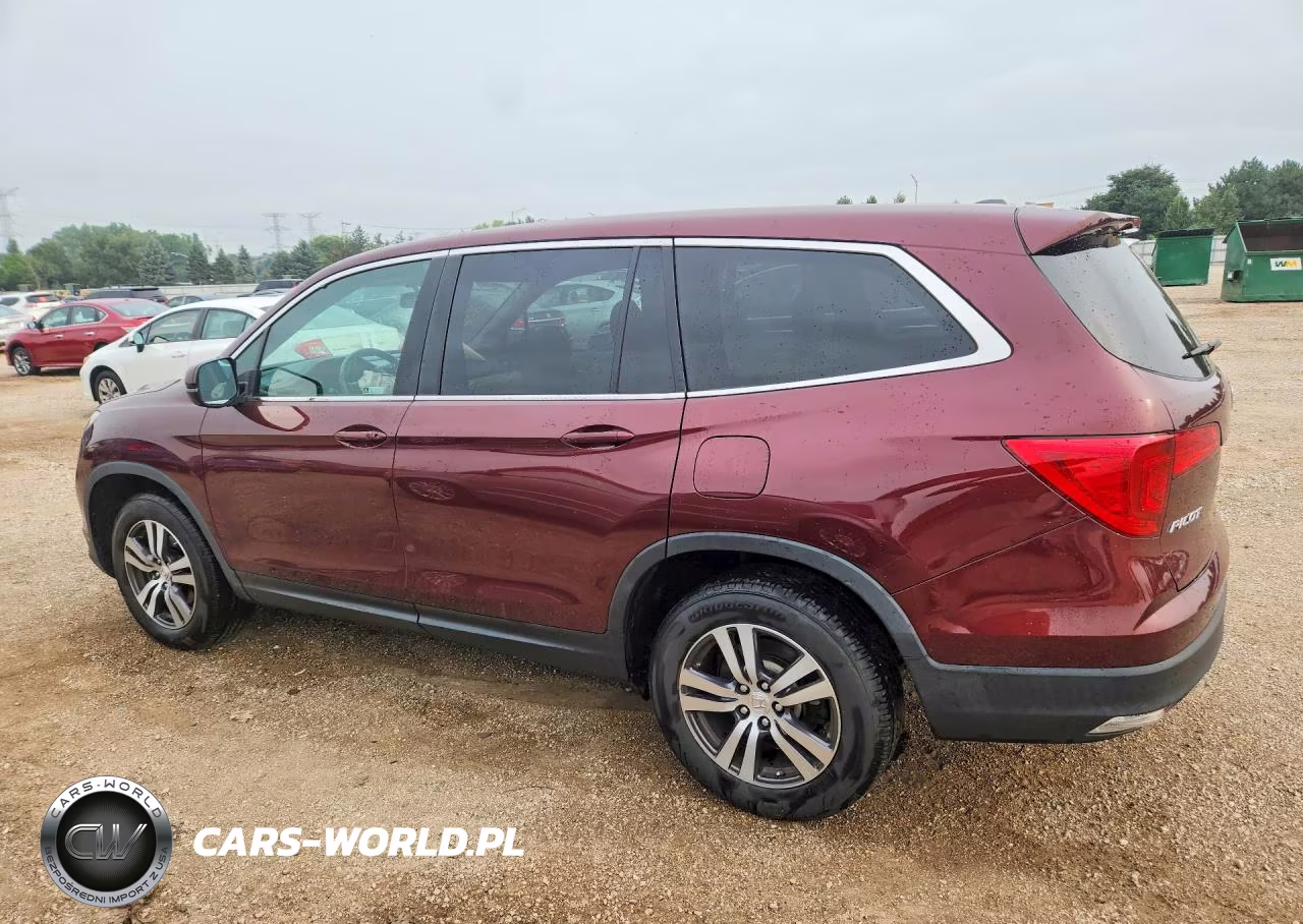 2018 Honda Pilot Exl VIN:5FNYF6H53JB071801 - 2