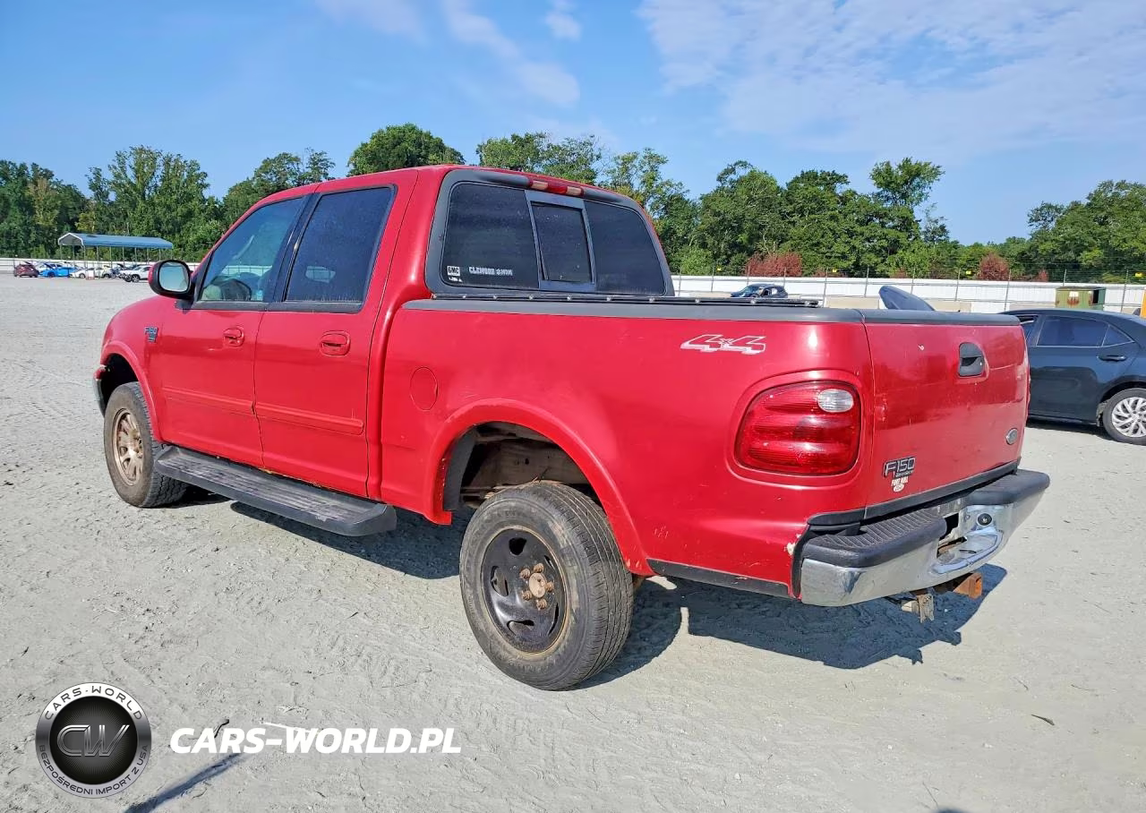 2001 Ford F150 Supercrew VIN:1FTRW08W81KE65825 - 2