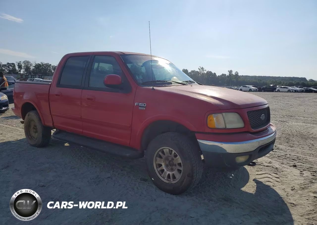 2001 Ford F150 Supercrew VIN:1FTRW08W81KE65825 - 4