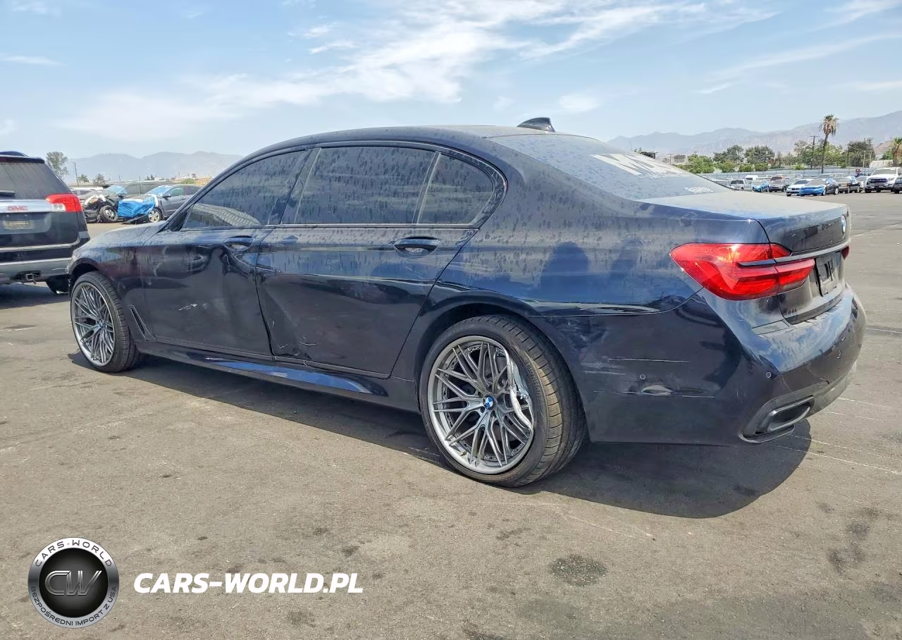 2019 BMW 740 I VIN:WBA7E2C53KB217193 - 2