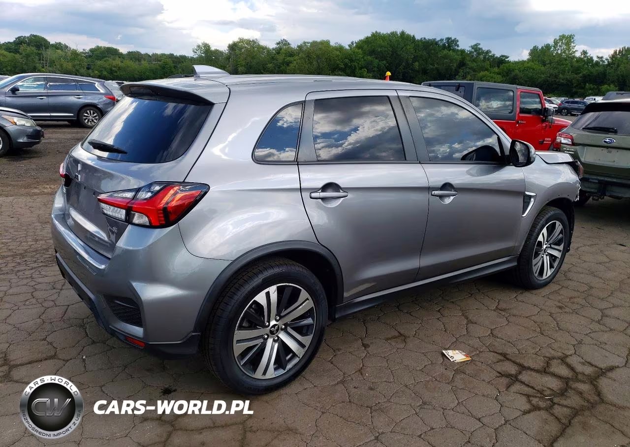 2021 Mitsubishi Outlander Sport Es VIN:JA4ARUAU6MU023553 - 3