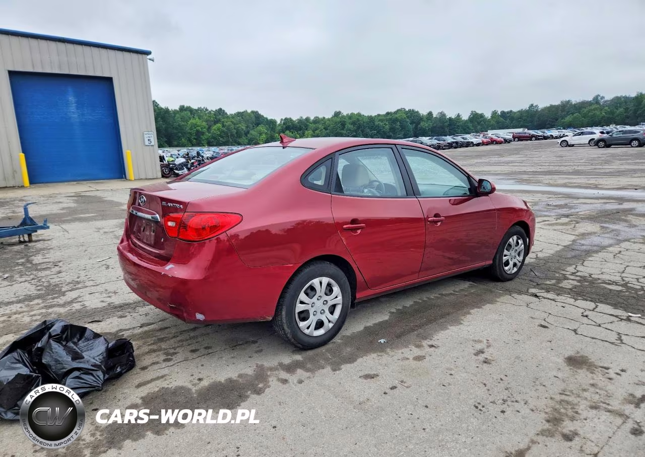 2010 Hyundai Elantra Gls VIN:KMHDU4ADXAU156907 - 3