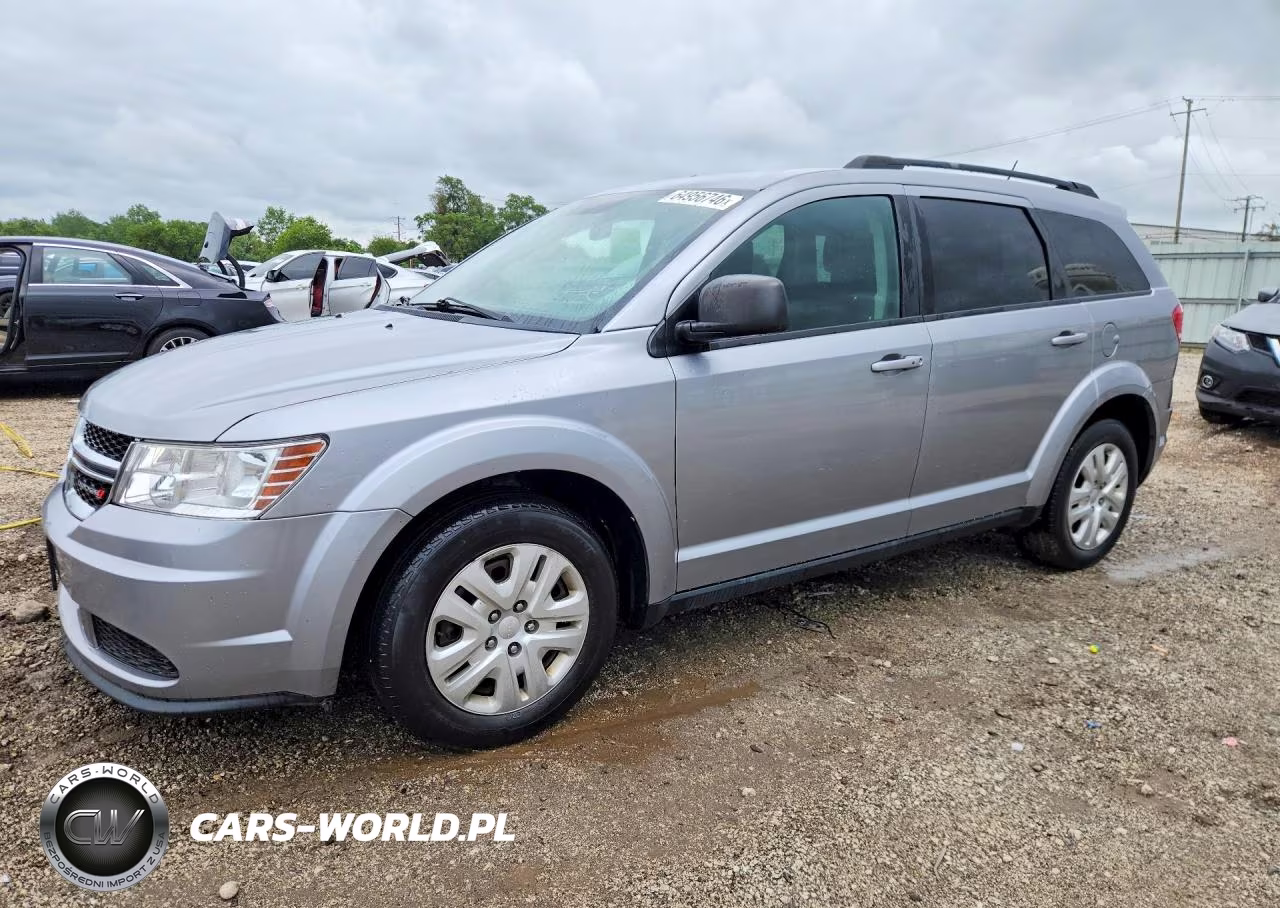 2017 Dodge Journey Se VIN:3C4PDCAB9HT569156 - 1