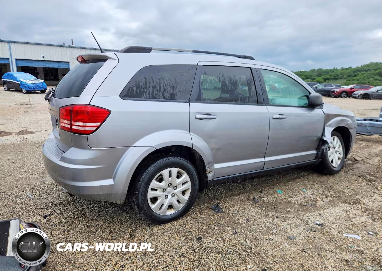 2017 Dodge Journey Se VIN:3C4PDCAB9HT569156 - 3