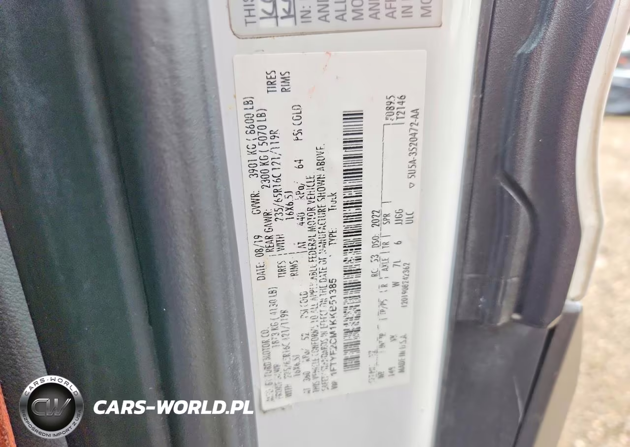 2019 Ford Transit 150 Delivery Van VIN:1FTYE2CM1KKB51385 - 12