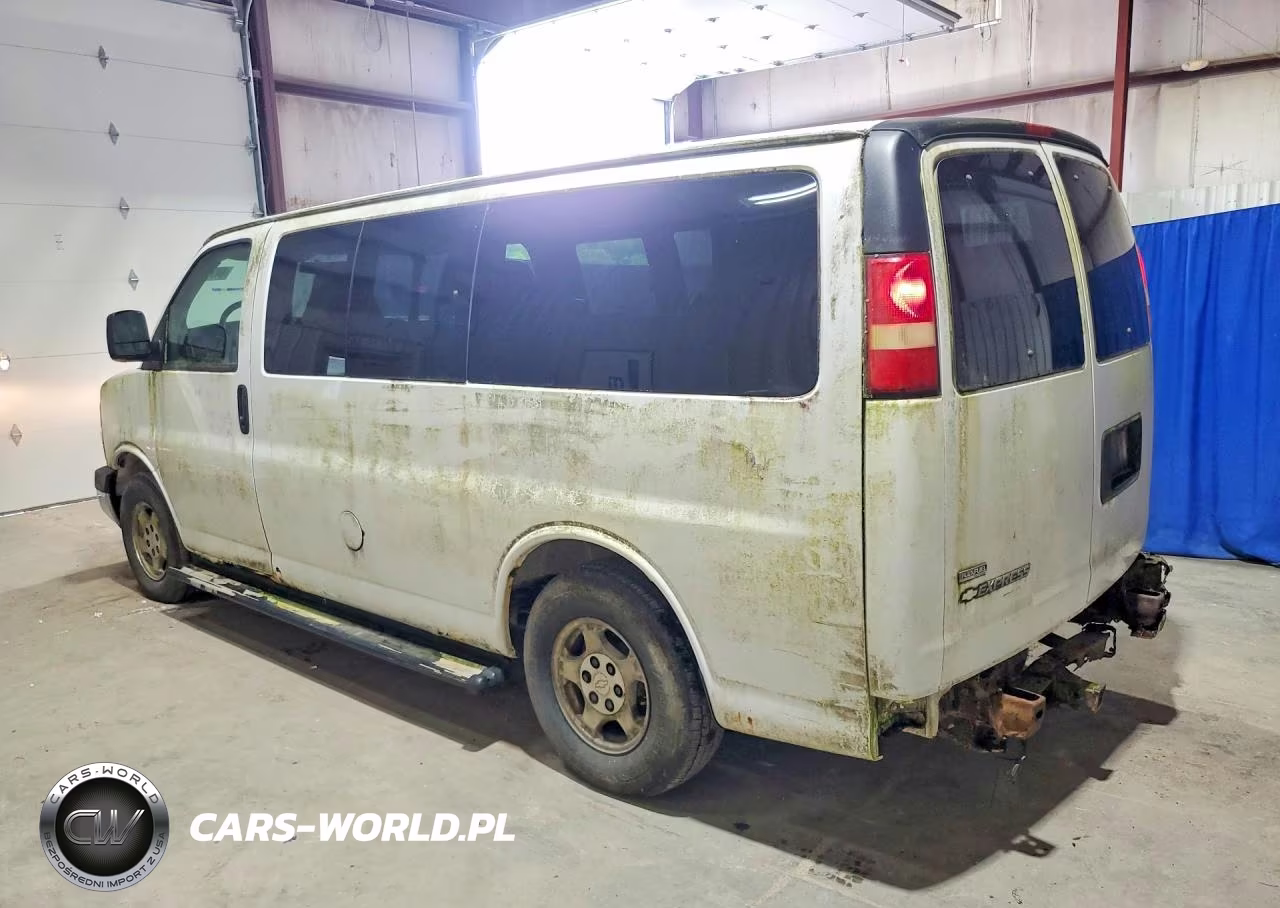 2008 Chevrolet Express G1500 VIN:1GNFG154X81168331 - 2