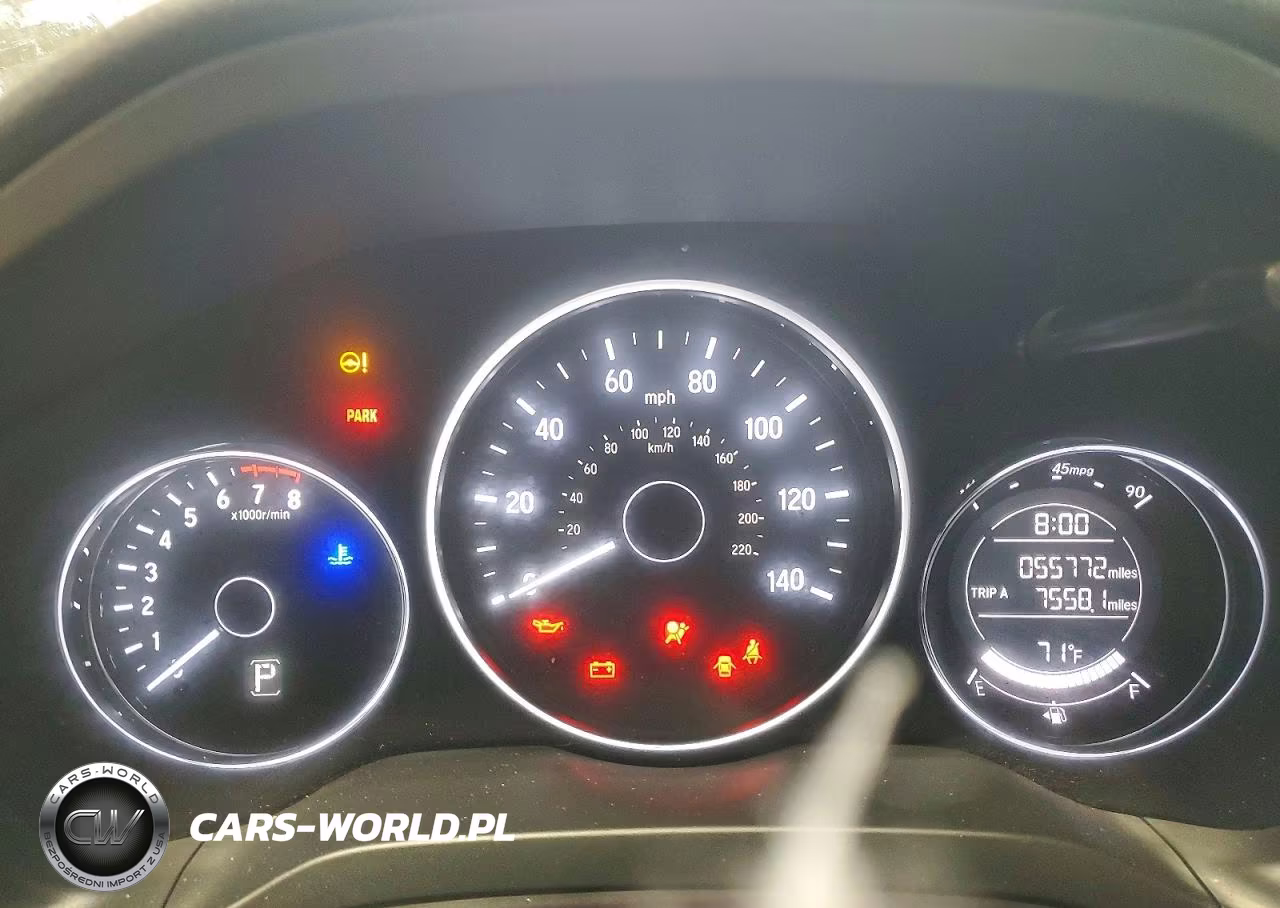2019 Honda Hr-V Lx VIN:3CZRU6H38KG700435 - 9