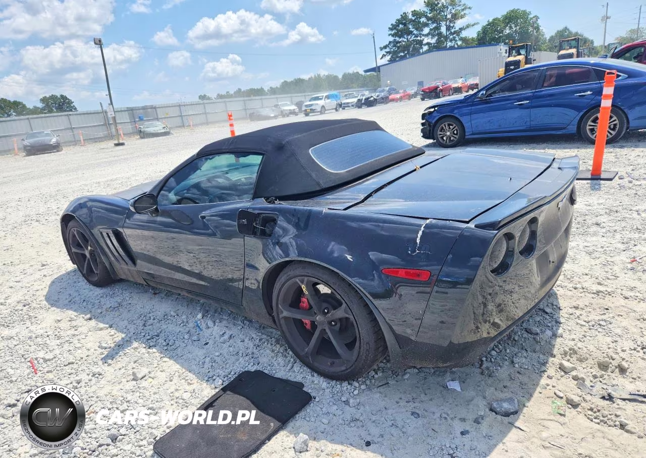 2012 Chevrolet Corvette Grand Sport VIN:1G1YW3DW5C5104968 - 2