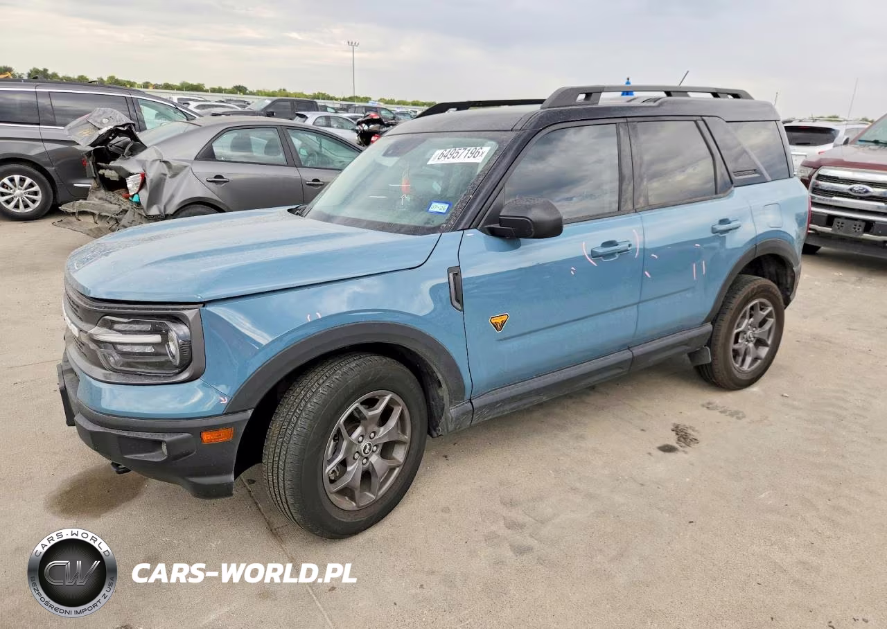 2023 Ford Bronco Sport Badlands VIN:3FMCR9D92PRD78620 - 1