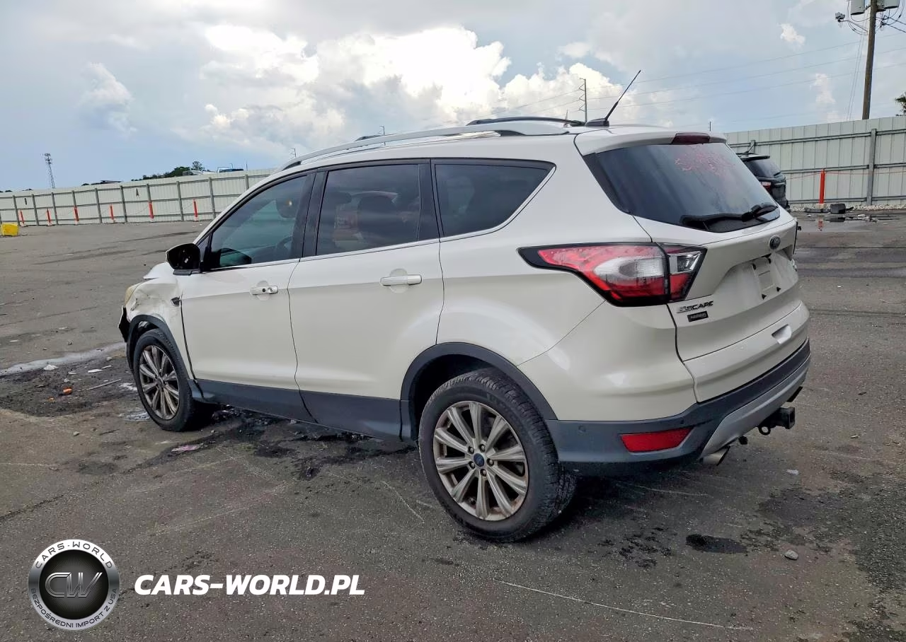 2017 Ford Escape Titanium VIN:1FMCU0J93HUB49291 - 2