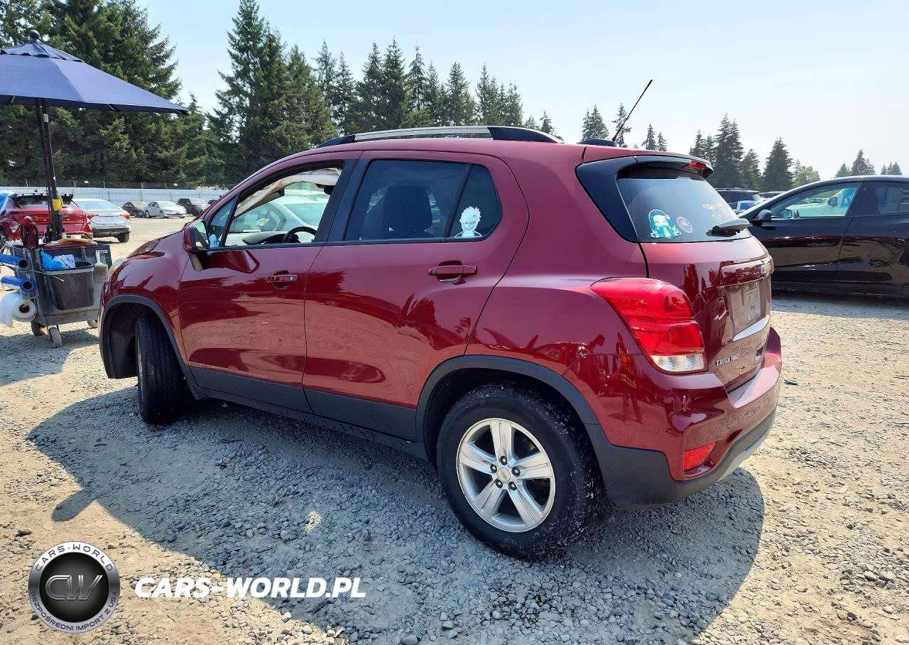 2021 Chevrolet Trax 1Lt VIN:KL7CJPSB2MB334295 - 2