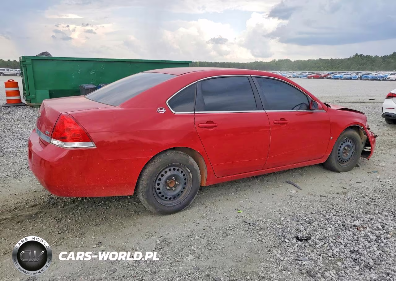 2008 Chevrolet Impala Ls VIN:2G1WB58K781226634 - 3