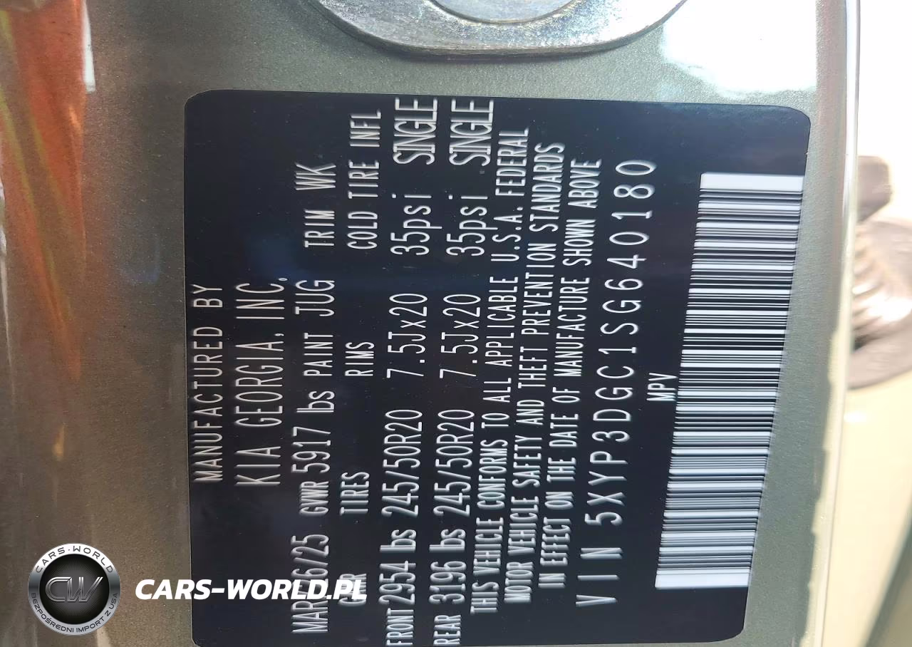 2025 Kia Telluride Ex X-Line VIN:5XYP3DGC1SG640180 - 14