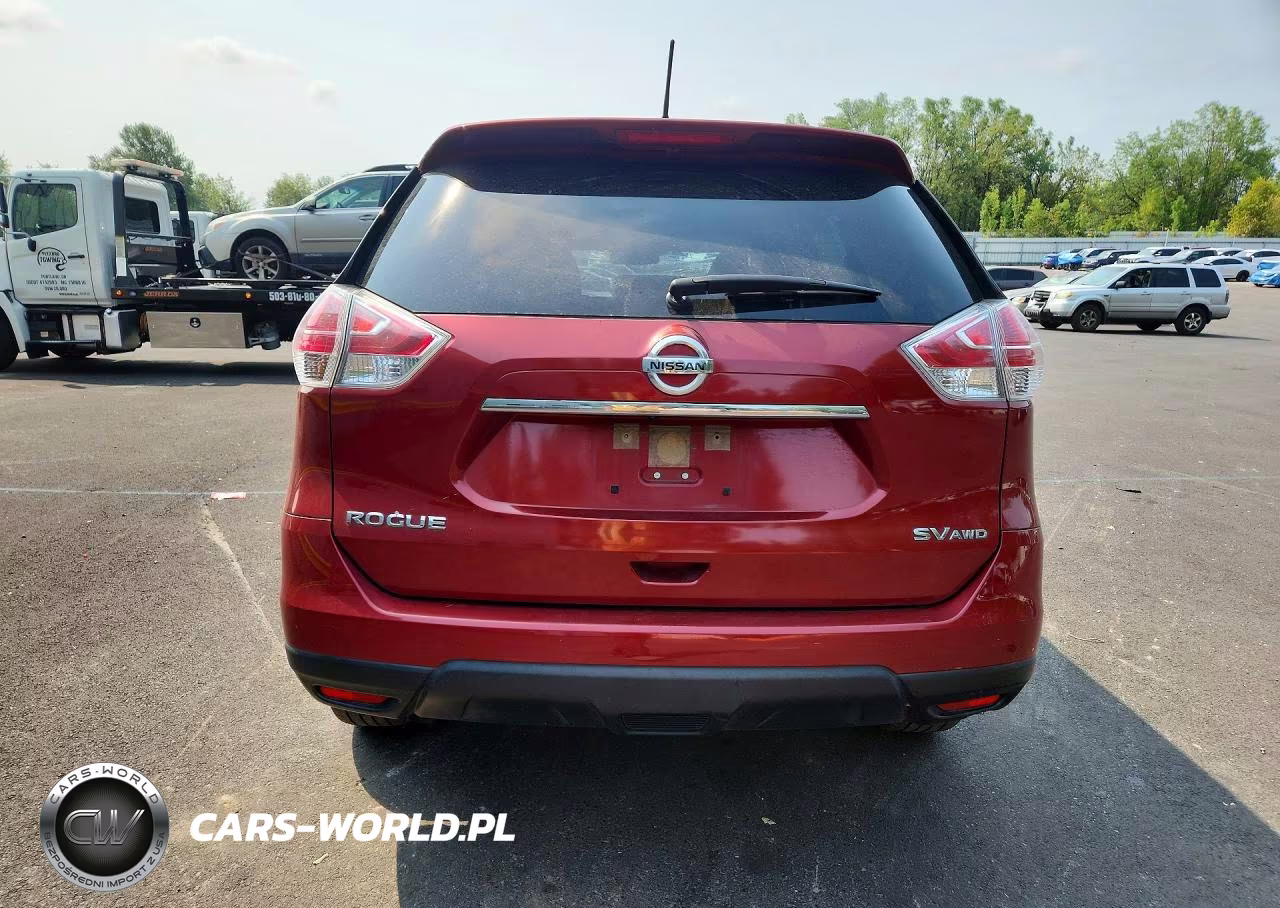 2016 Nissan Rogue Sv VIN:JN8AT2MV8GW145831 - 6