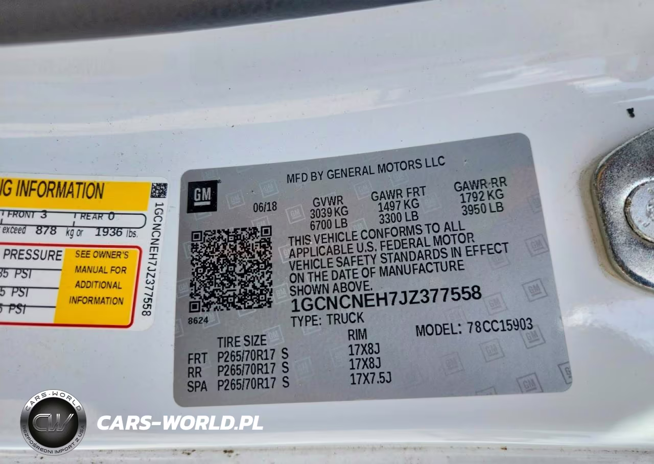 2018 Chevrolet Silverado C1500 VIN:1GCNCNEH7JZ377558 - 12