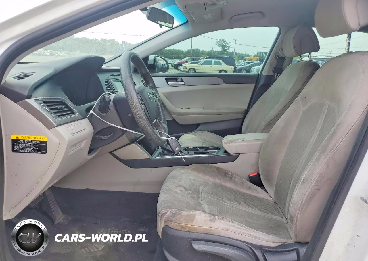 2017 Hyundai Sonata Se VIN:5NPE24AF1HH472894 - 7
