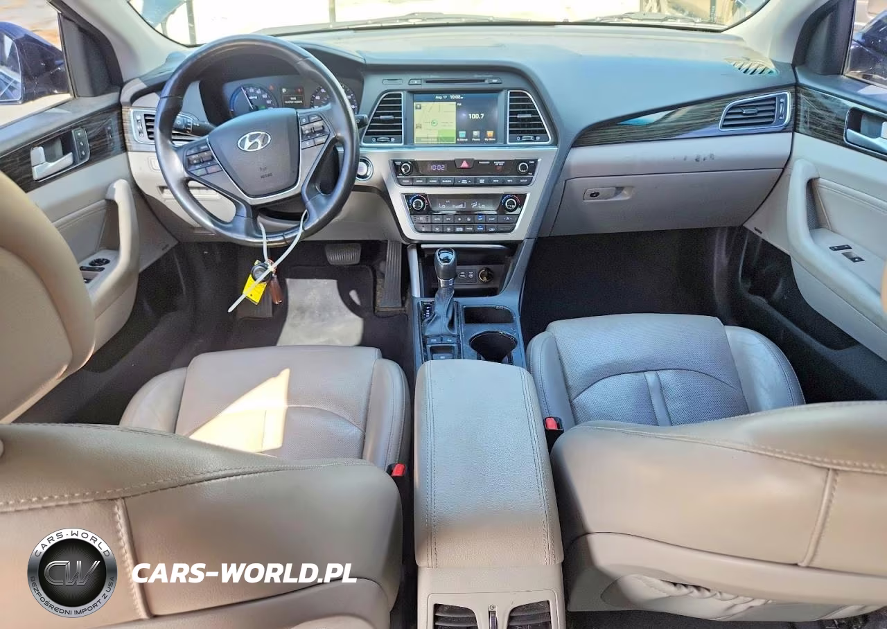 2016 Hyundai Sonata Hybrid Limited VIN:KMHE34L13GA026150 - 8