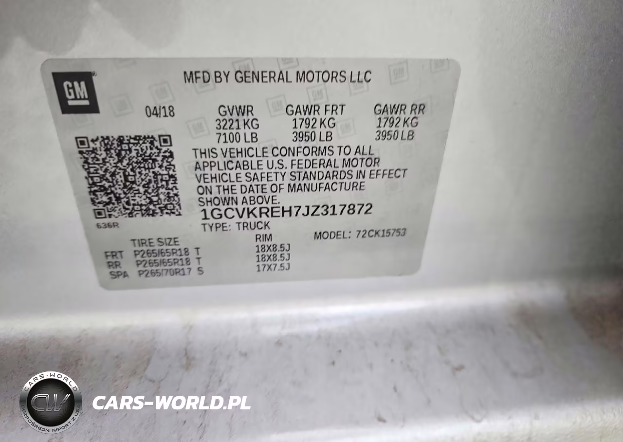 2018 Chevrolet Silverado K1500 Lt VIN:1GCVKREH7JZ317872 - 12