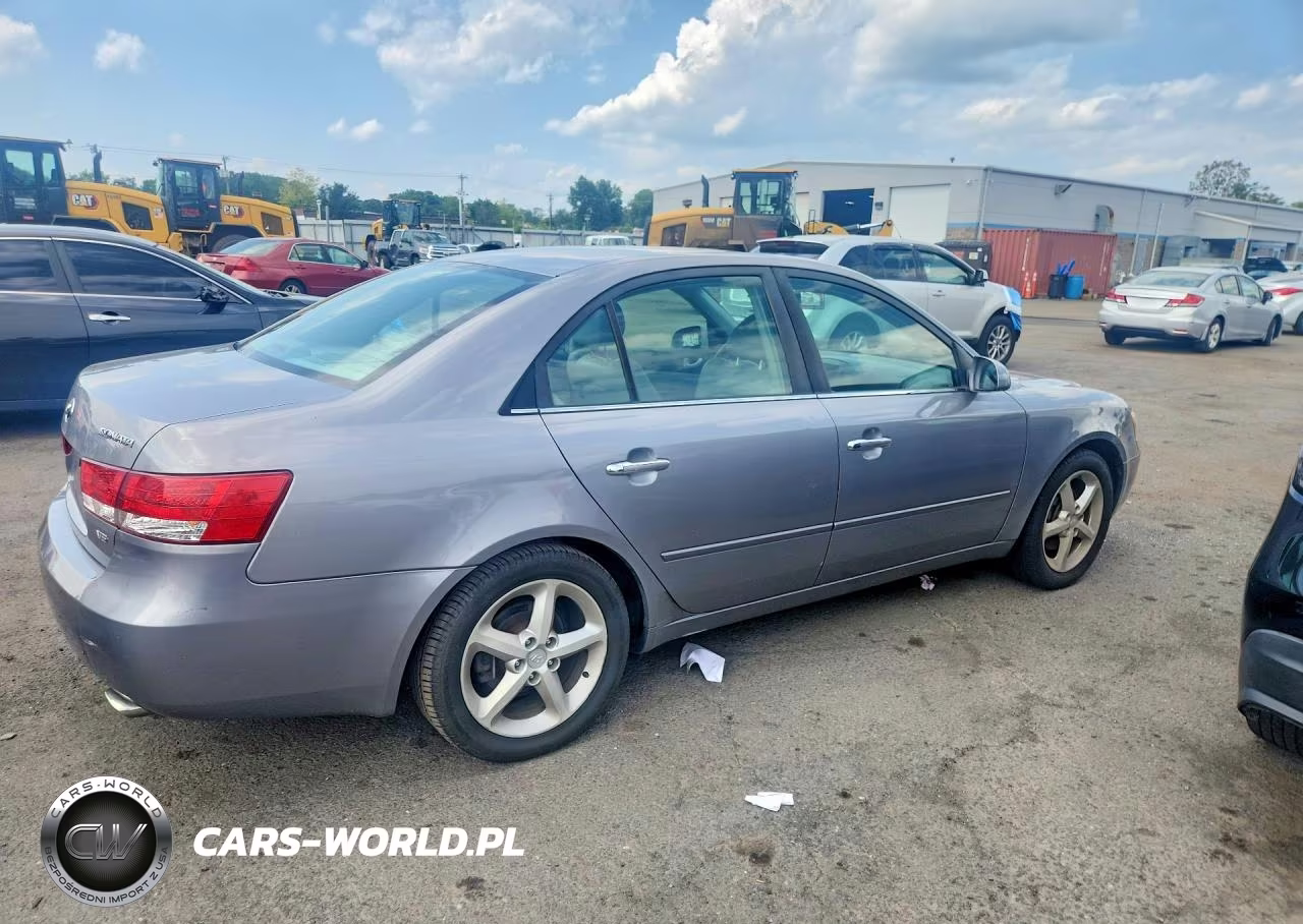 2006 Hyundai Sonata Gls V6 VIN:5NPEU46F96H020613 - 3