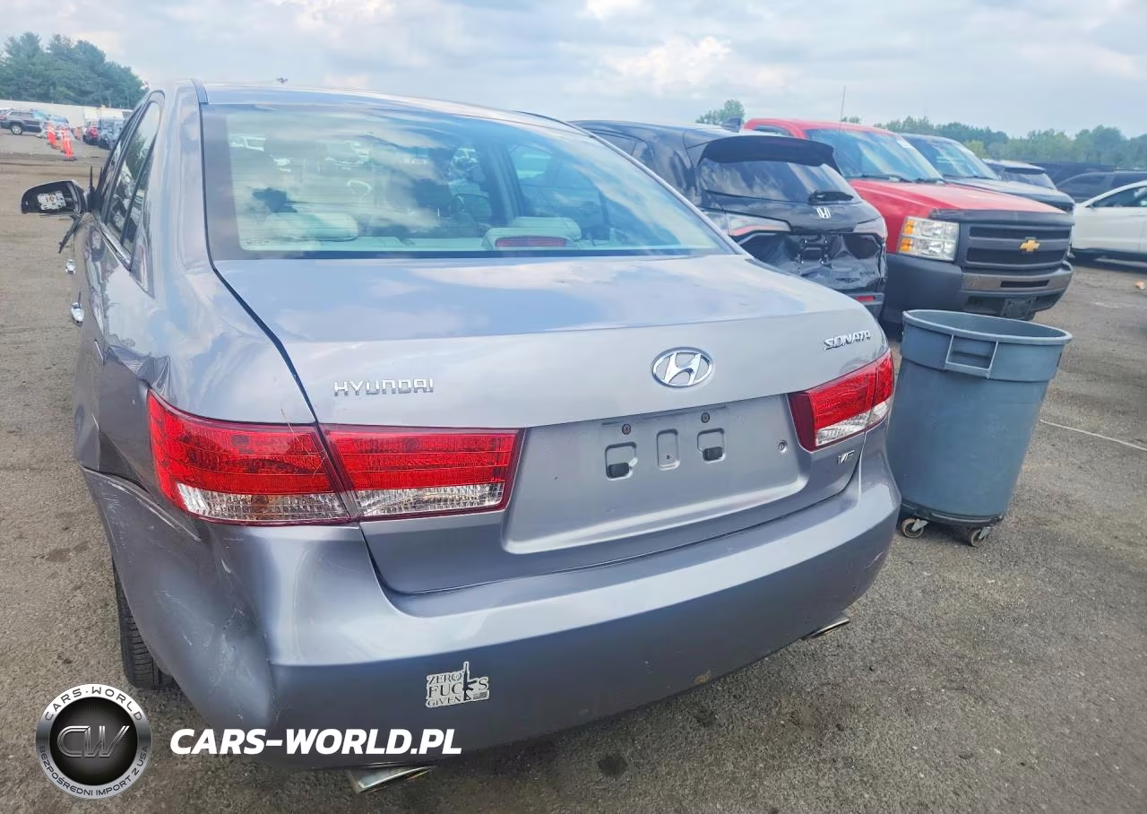 2006 Hyundai Sonata Gls V6 VIN:5NPEU46F96H020613 - 6
