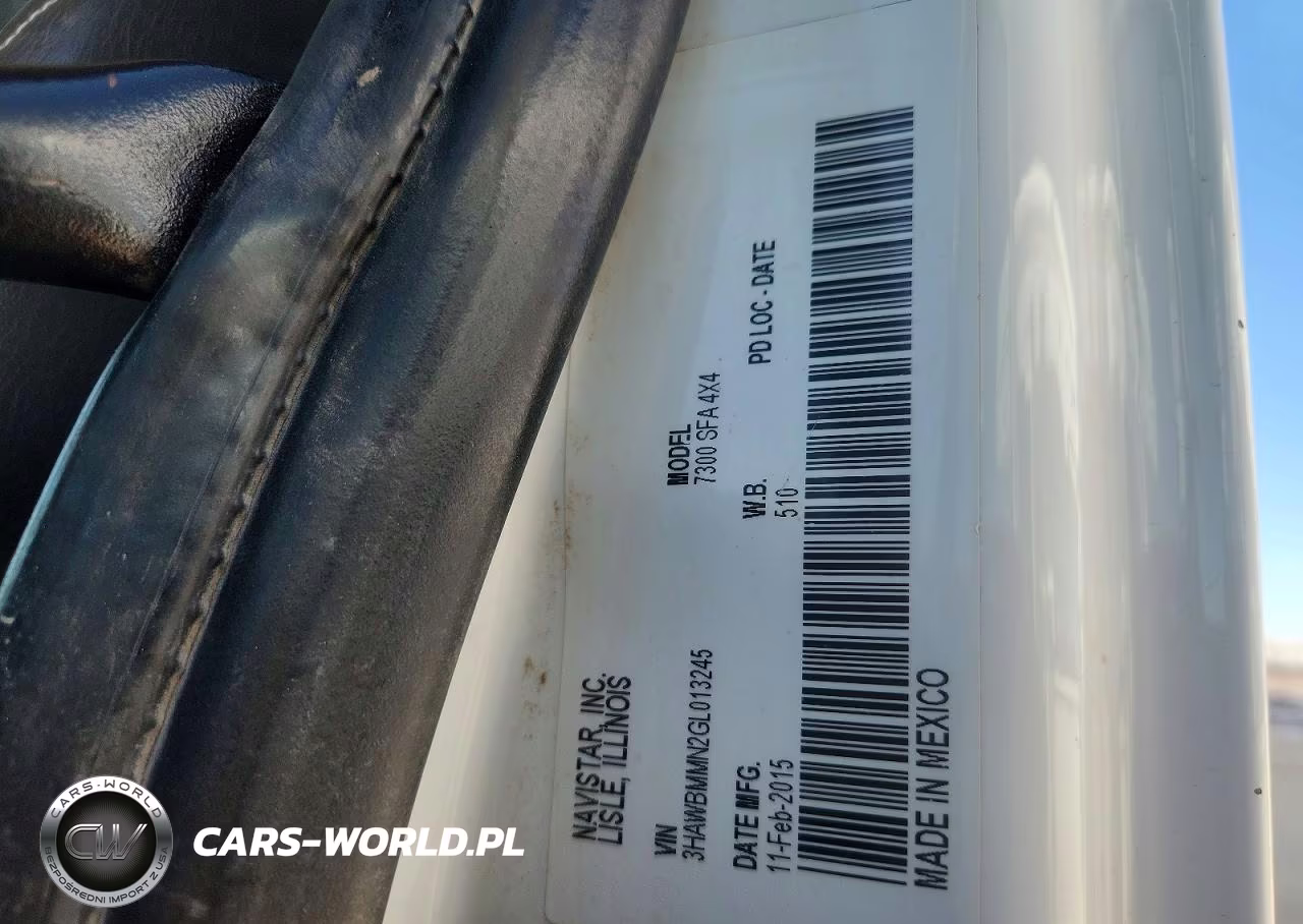 2016 International 7300 Bucket Truck VIN:3HAWBMMN2GL013245 - 11