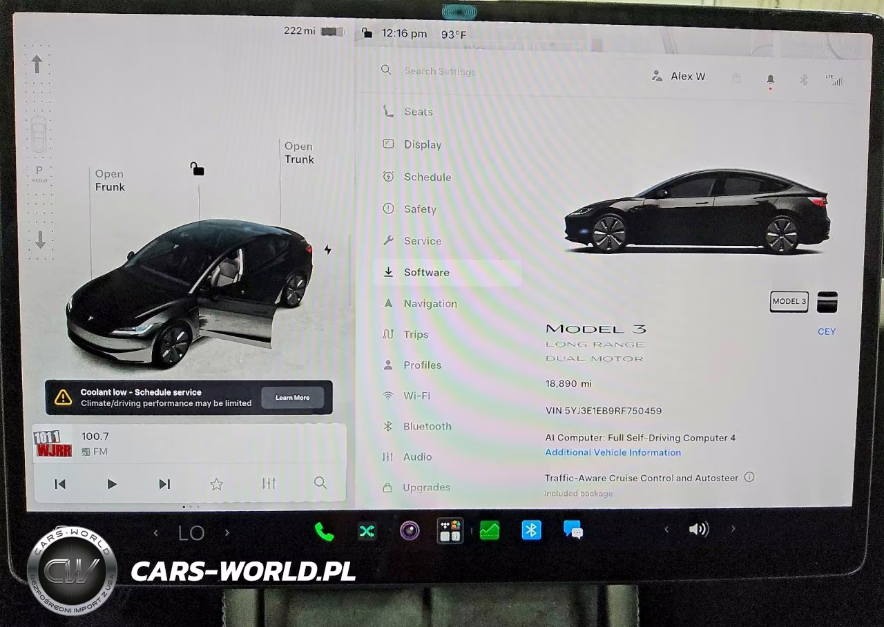 2024 Tesla Model 3 VIN:5YJ3E1EB9RF750459 - 9