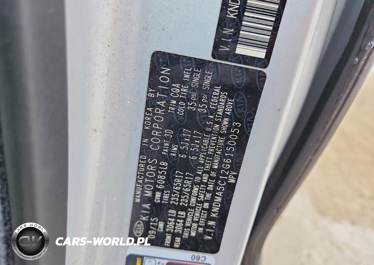 2016 Kia Sedona L VIN:KNDMA5C12G6150053 - 13