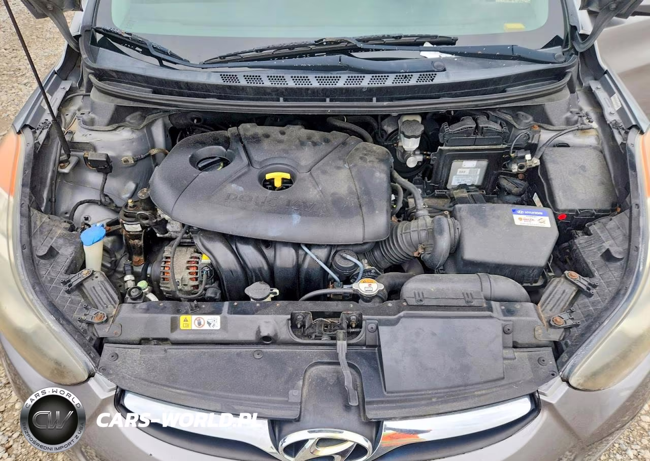 2013 Hyundai Elantra Gls VIN:KMHDH4AE2DU935719 - 11