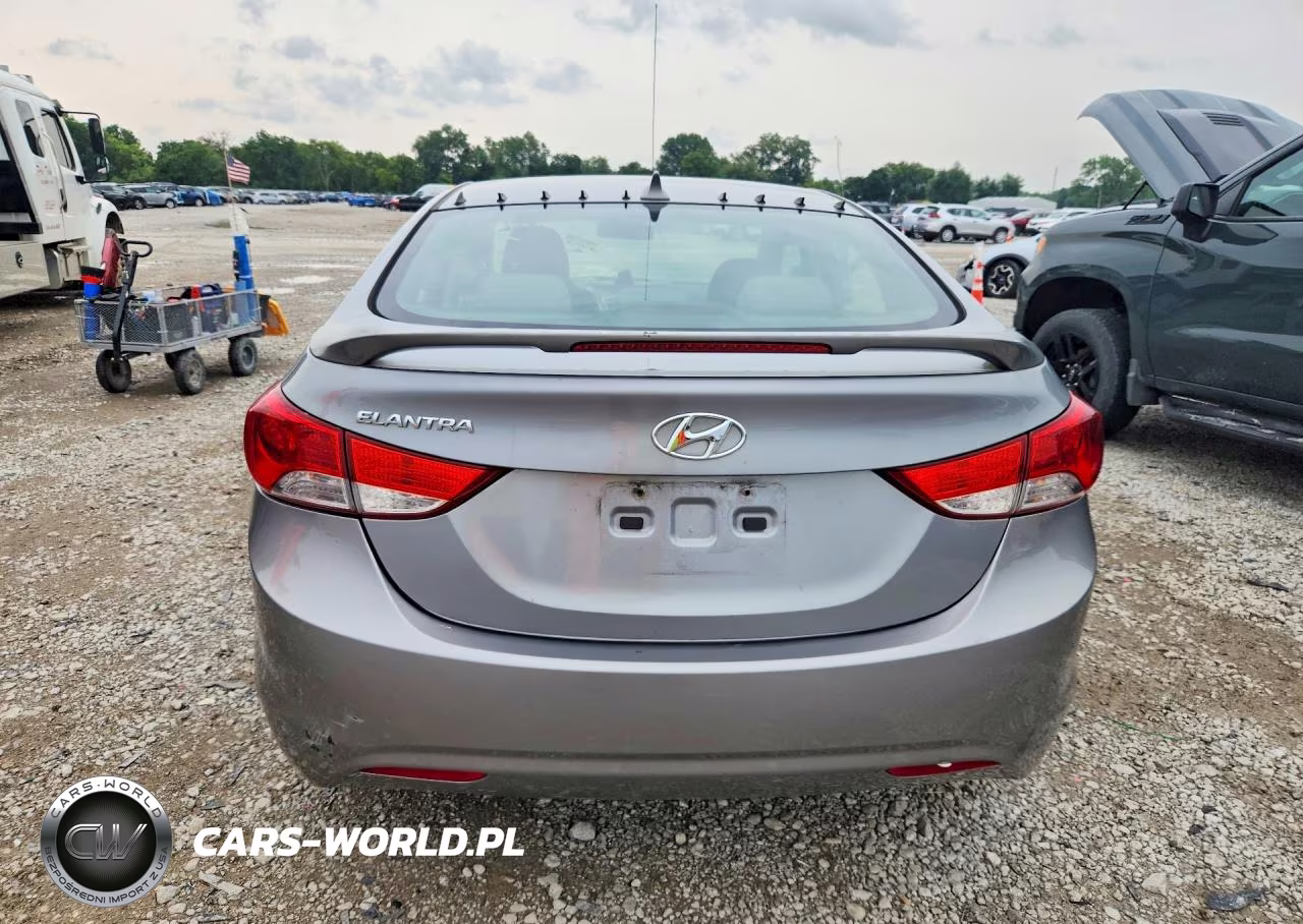 2013 Hyundai Elantra Gls VIN:KMHDH4AE2DU935719 - 6