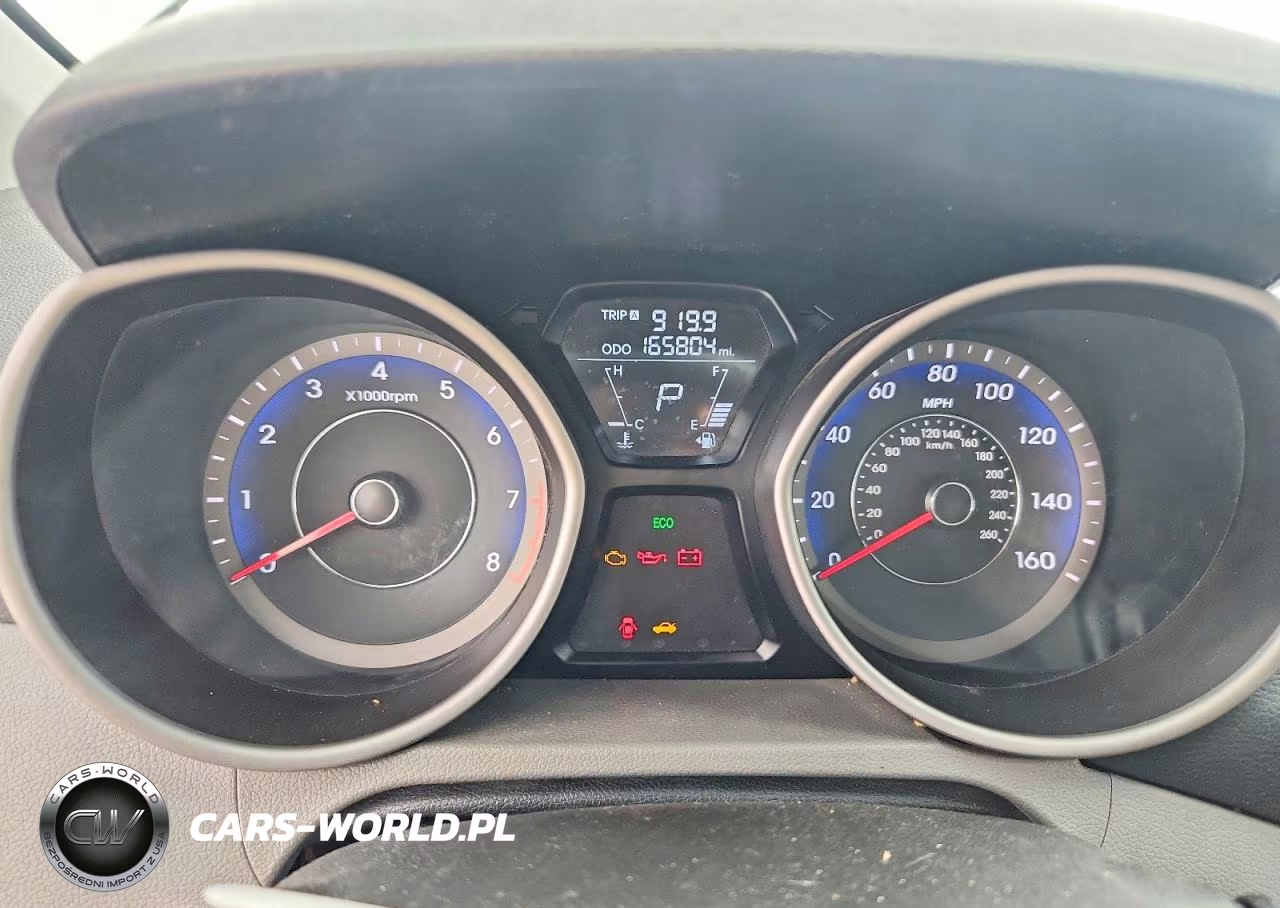 2013 Hyundai Elantra Gls VIN:KMHDH4AE2DU935719 - 9