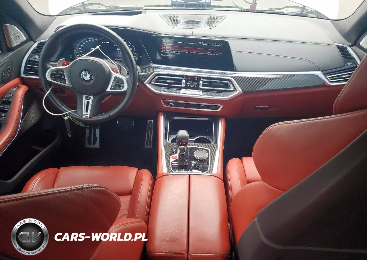 2023 BMW X5 M VIN:5YMJU0C06P9R71800 - 8
