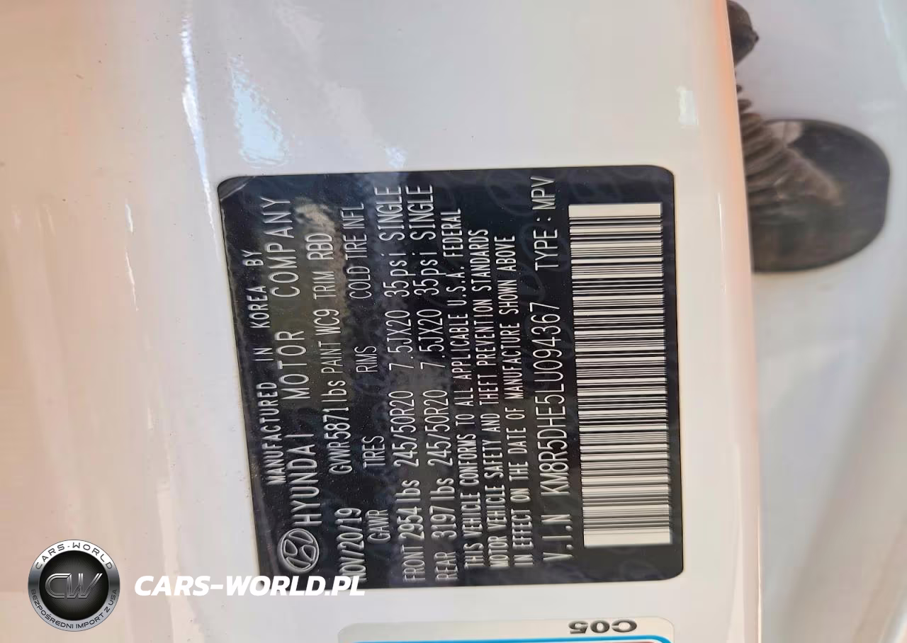 2020 Hyundai Palisade Limited VIN:KM8R5DHE5LU094367 - 14