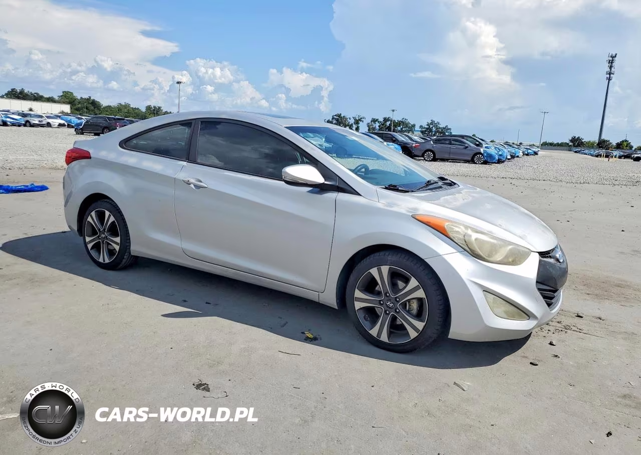 2013 Hyundai Elantra Coupe Se VIN:KMHDH6AE7DU012308 - 4