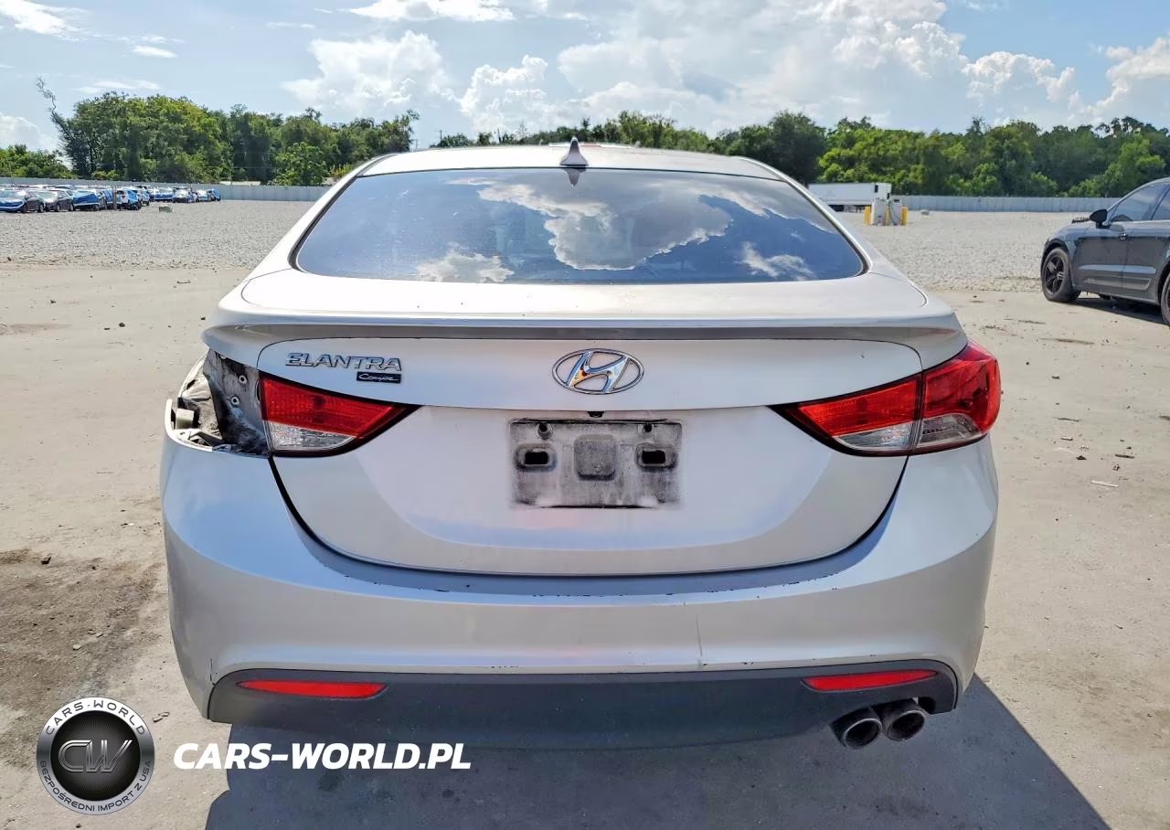 2013 Hyundai Elantra Coupe Se VIN:KMHDH6AE7DU012308 - 6