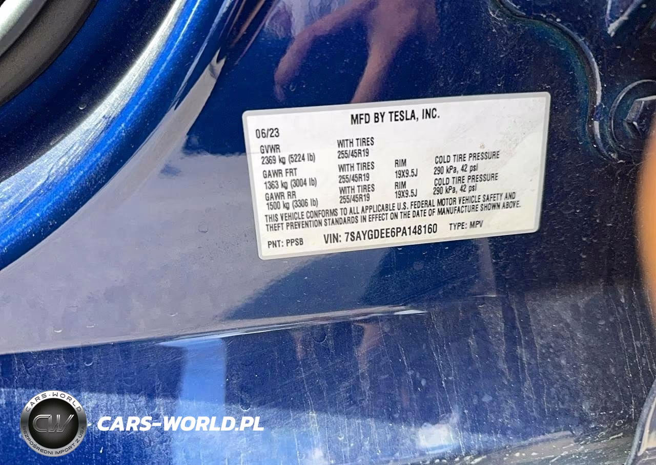 2023 Tesla Model Y VIN:7SAYGDEE6PA148160 - 13