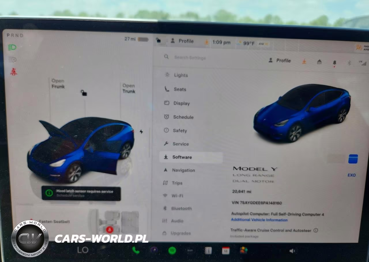 2023 Tesla Model Y VIN:7SAYGDEE6PA148160 - 9