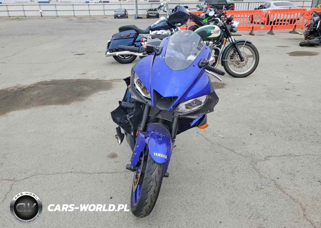 2024 Yamaha Yzfr3 A VIN:MH3RH18Y7RK013847 - 2