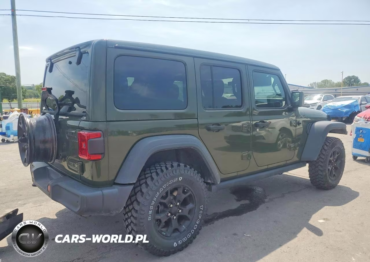 2021 Jeep Wrangler Unlimited Sport VIN:1C4HJXDN3MW650796 - 3