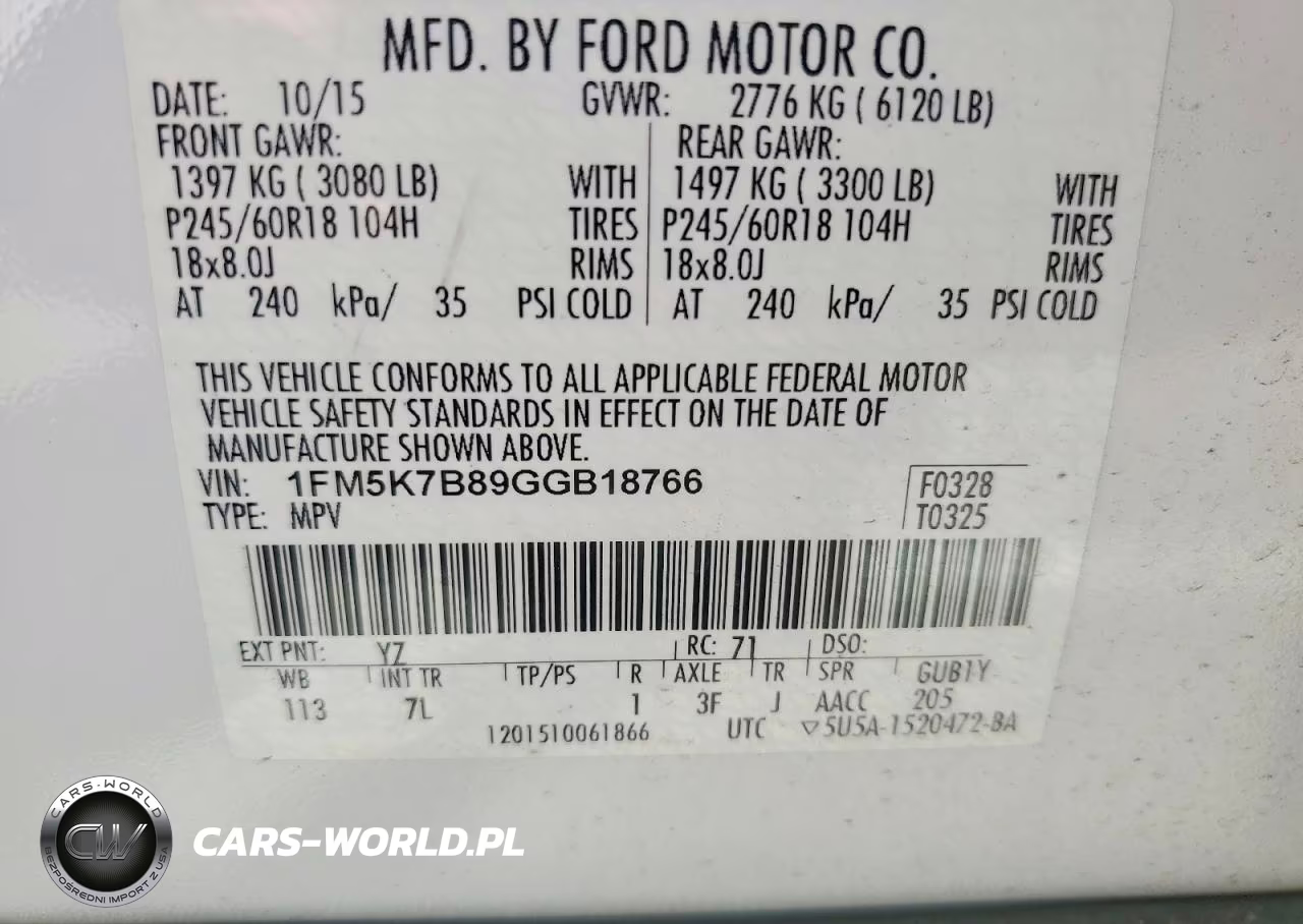 2016 Ford Explorer VIN:1FM5K7B89GGB18766 - 13