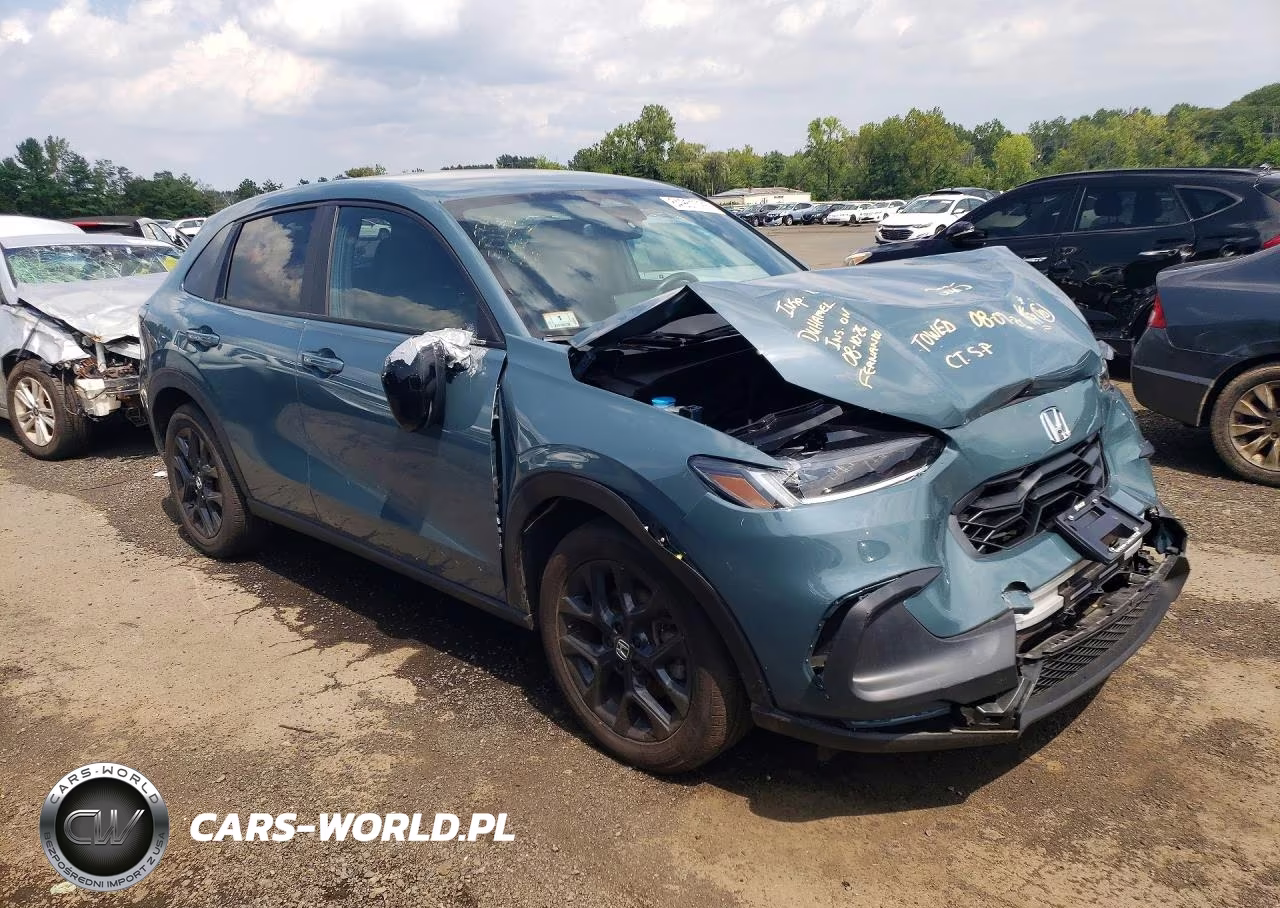 2025 Honda Hr-V Sport VIN:3CZRZ2H52SM747537 - 4