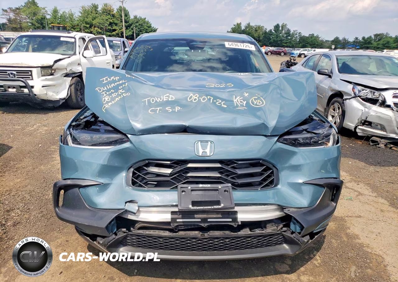 2025 Honda Hr-V Sport VIN:3CZRZ2H52SM747537 - 5